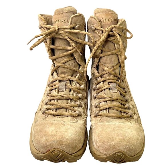 Converse Mens 8" Stealth Boots Size 6.5W Genuine Leather Upper Durable Footwear - Picture 2 of 10